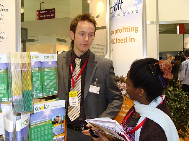 Ryan at Ecobuild Earls Court
