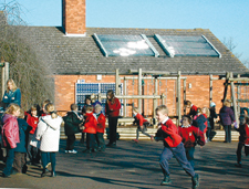 Brill School learning about solar power