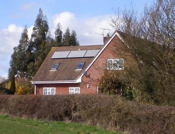 Solar thermal installation