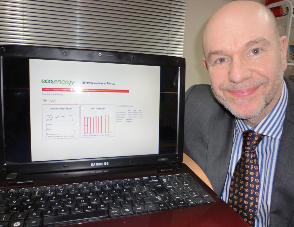 Eco2Energy demonstrating Smart Carbon Control, energy efficiency software