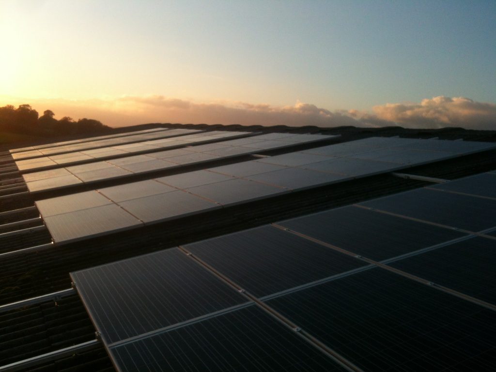 Warwickshire solar energy