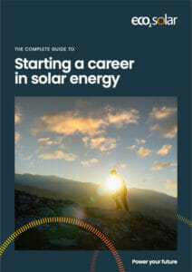 Starting a career in solar energy